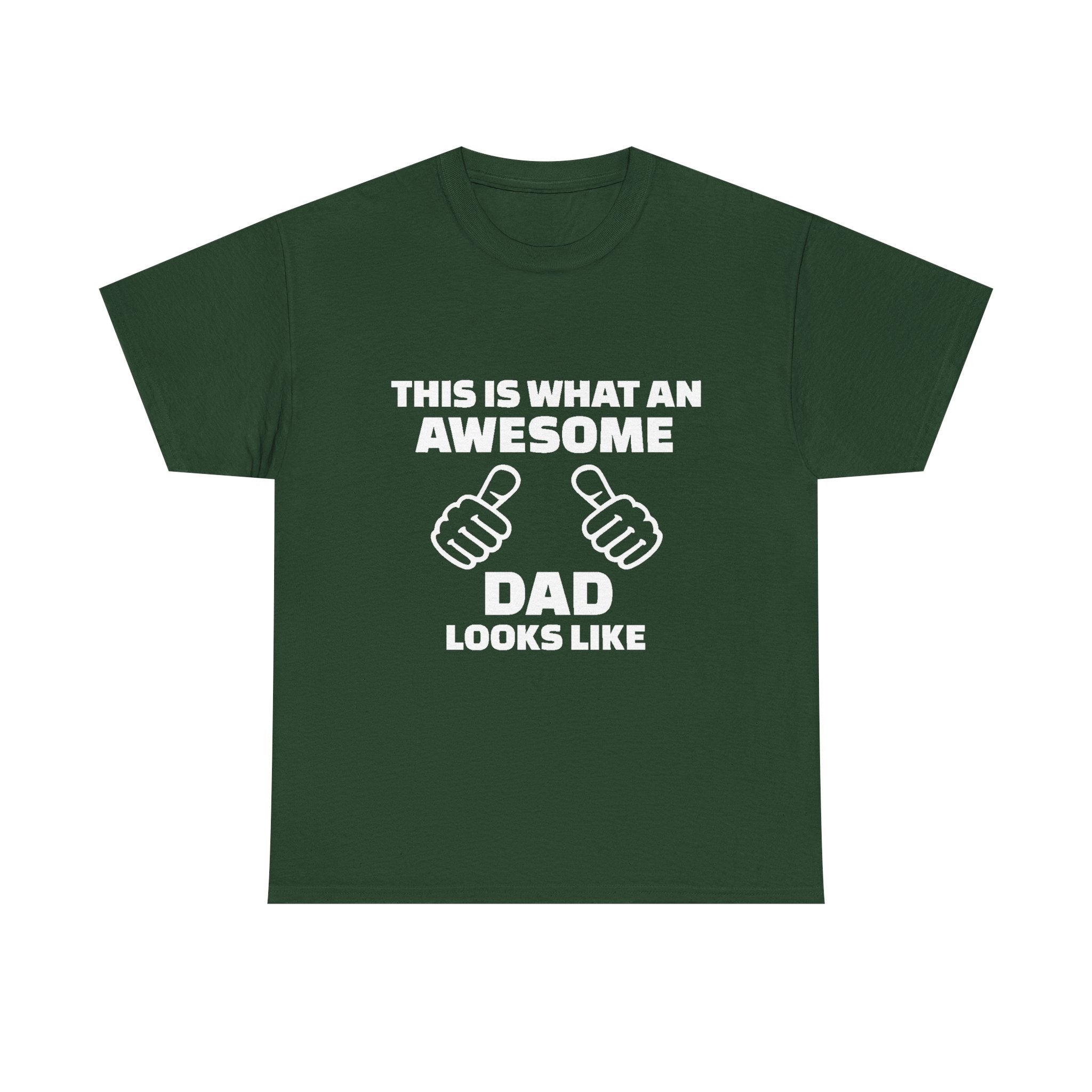 "This Is What An Awesome Dad Looks Like" Father's Day Tee