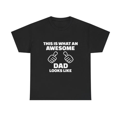 "This Is What An Awesome Dad Looks Like" Father's Day Tee