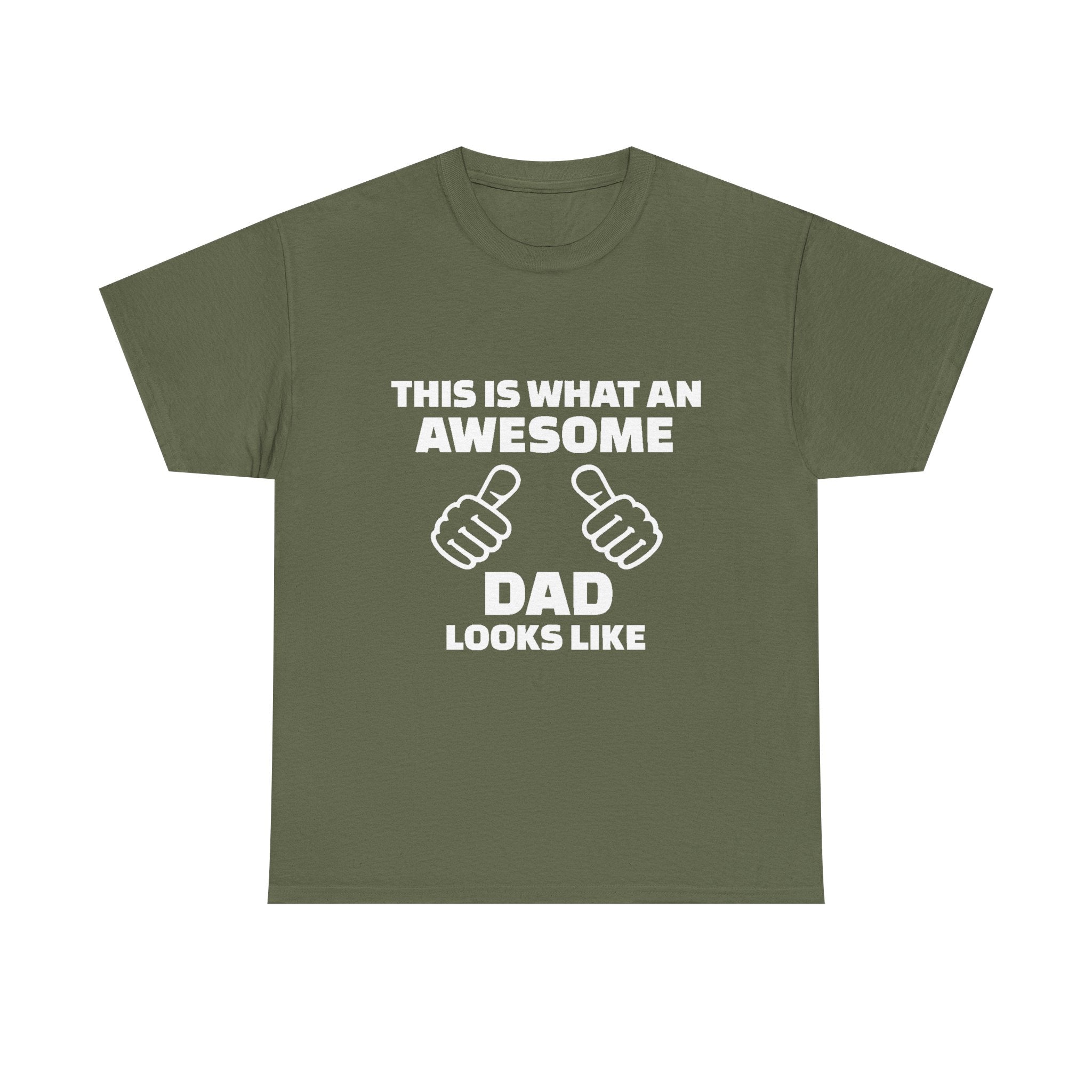 "This Is What An Awesome Dad Looks Like" Father's Day Tee