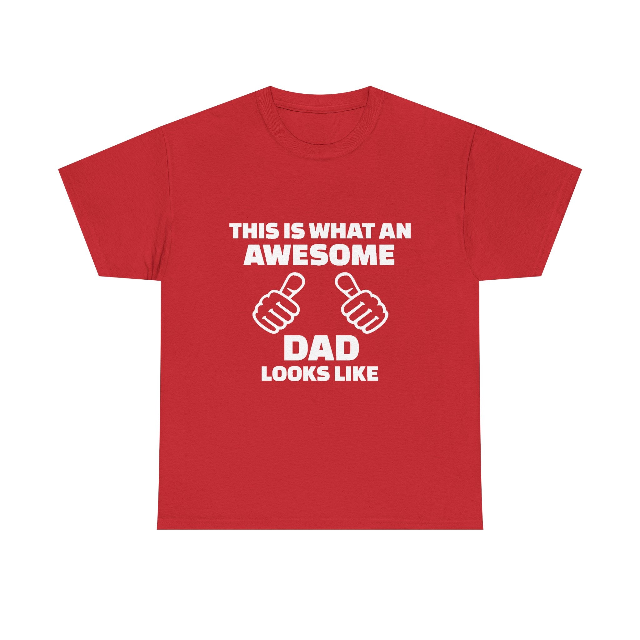 "This Is What An Awesome Dad Looks Like" Father's Day Tee