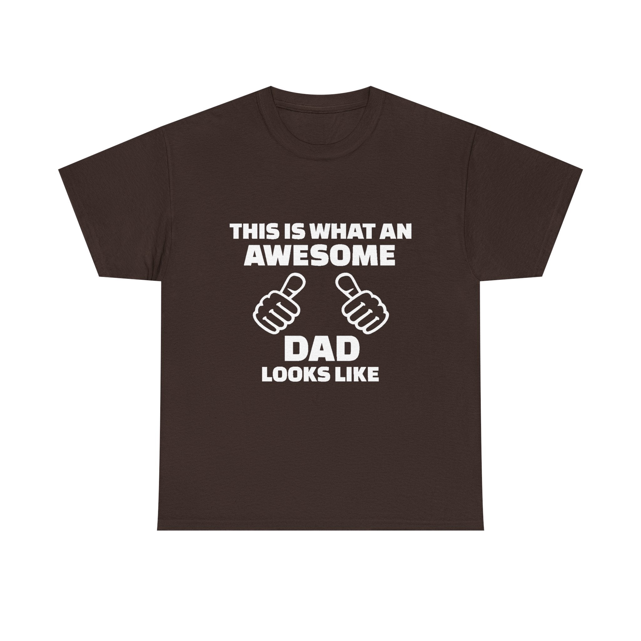 "This Is What An Awesome Dad Looks Like" Father's Day Tee