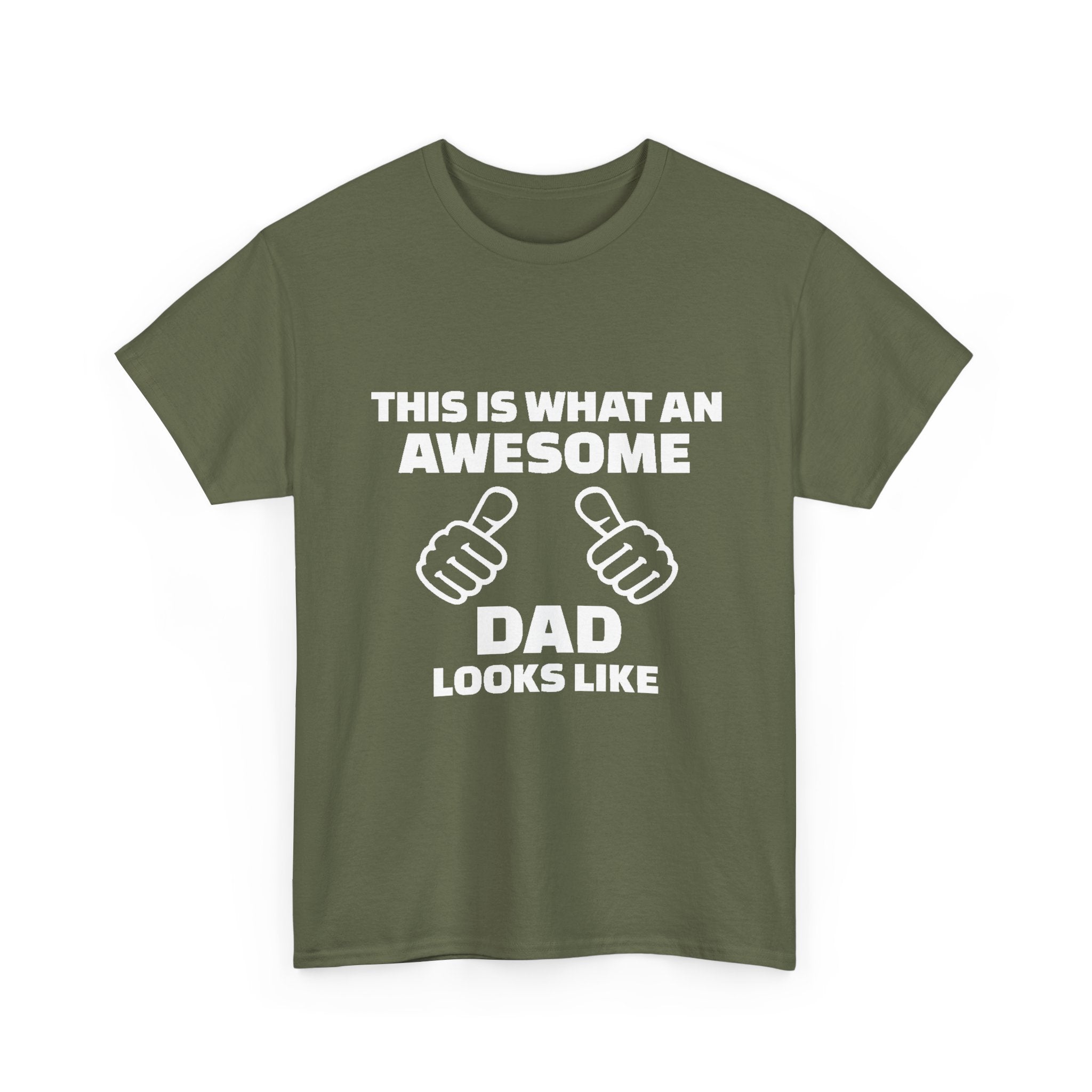 "This Is What An Awesome Dad Looks Like" Father's Day Tee