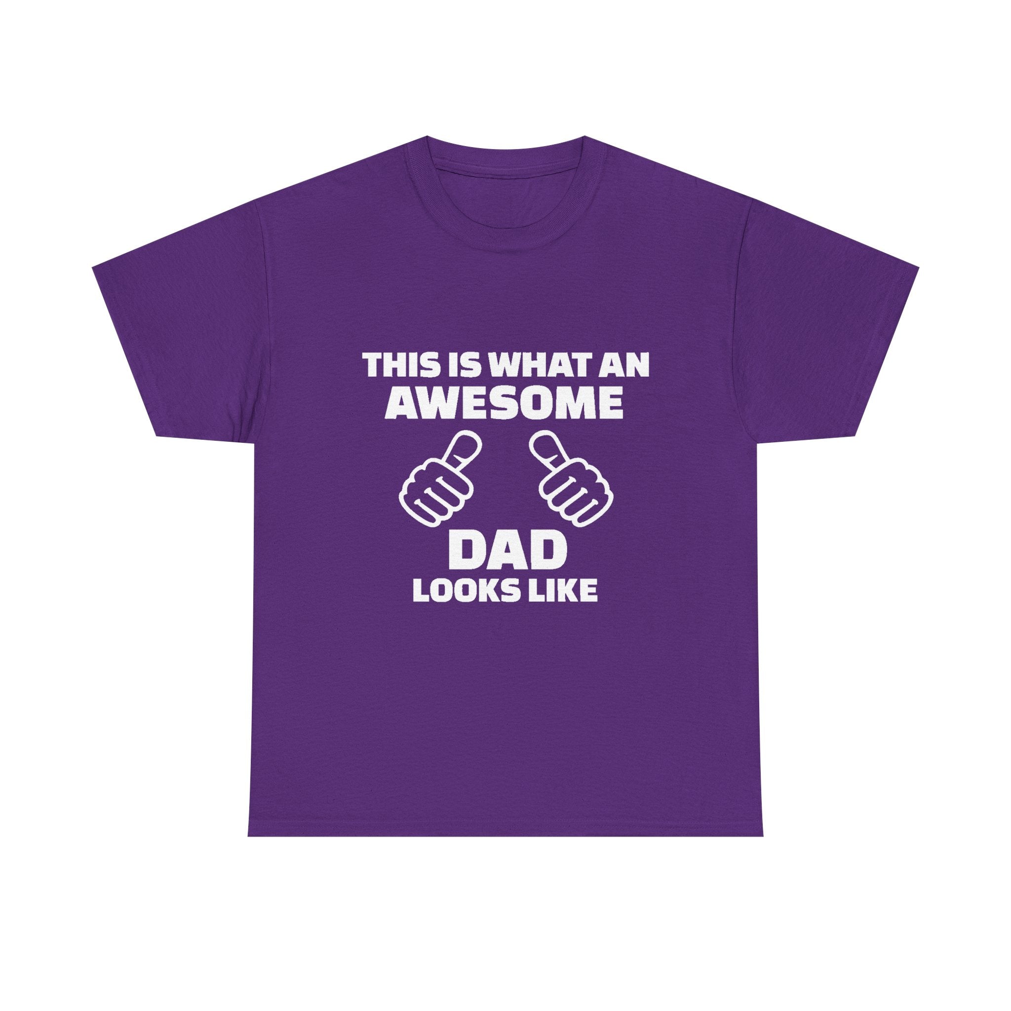 "This Is What An Awesome Dad Looks Like" Father's Day Tee