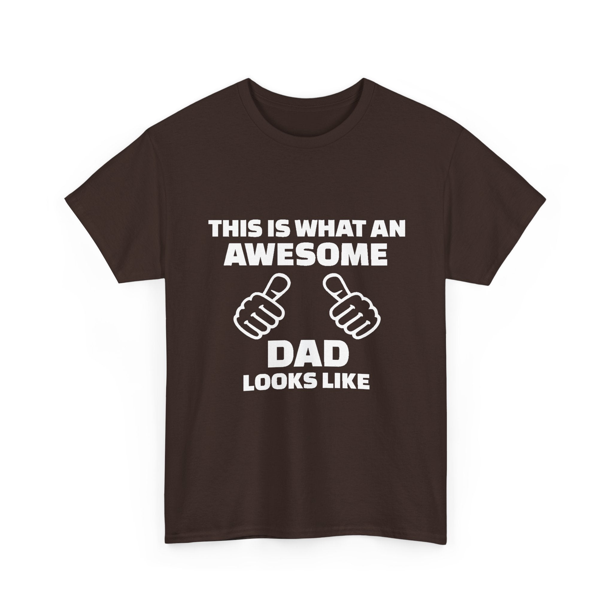 "This Is What An Awesome Dad Looks Like" Father's Day Tee