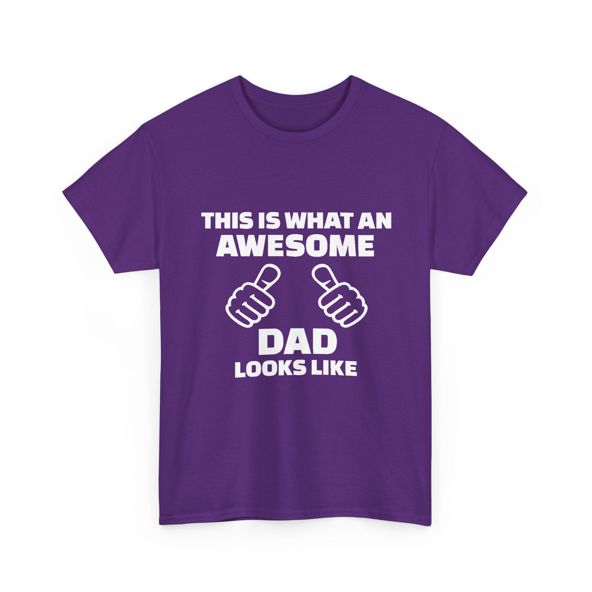"This Is What An Awesome Dad Looks Like" Father's Day Tee